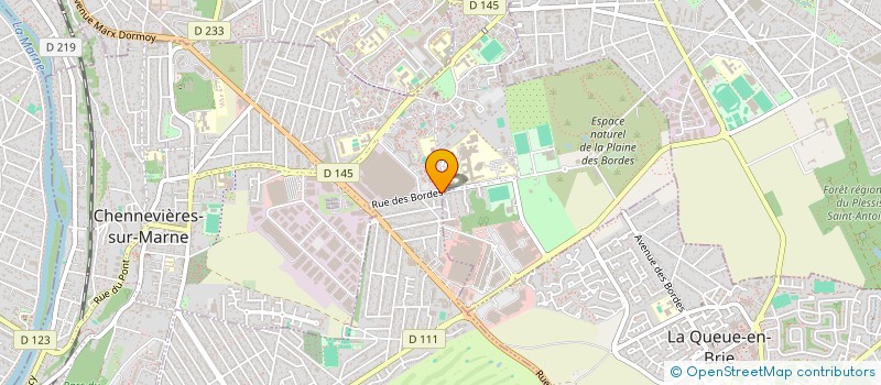 localisation de l'entreprise BOCA CHICA  ORMESSON-SUR-MARNE