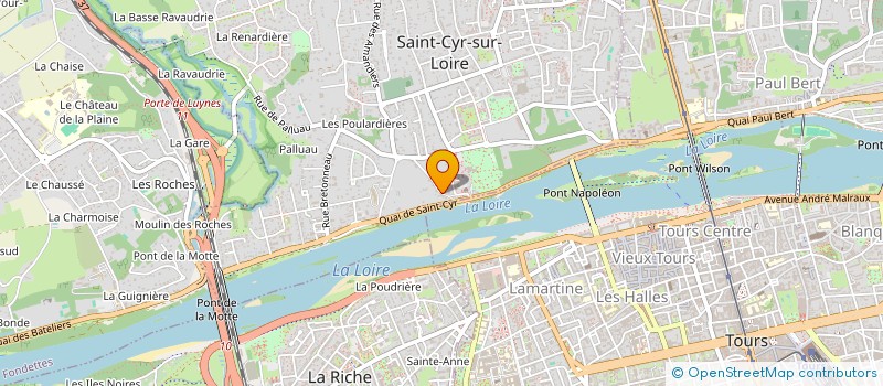 localisation de l'entreprise BOCA PARK  SAINT-CYR-SUR-LOIRE