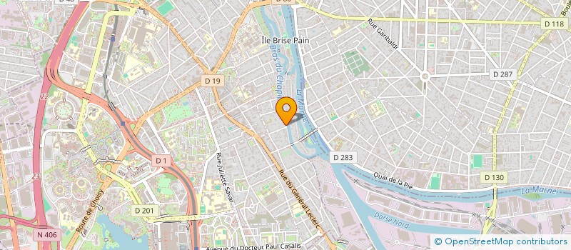 localisation de l'entreprise BOCA SCI à CRETEIL