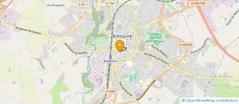 localisation de l'entreprise BOCA SOLIDAIRE  BRESSUIRE