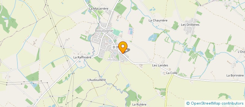 localisation de l'entreprise BOCACREA à ESSARTS-EN-BOCAGE