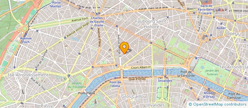 localisation de l'entreprise BOCADIL à PARIS