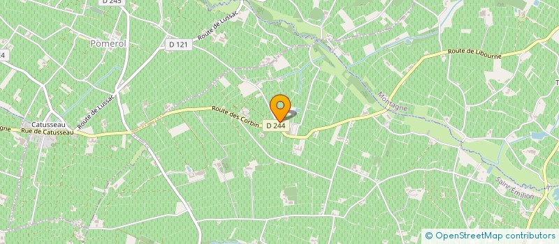 localisation de l'entreprise BOCAGE à SAINT-EMILION