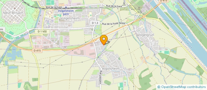 localisation de l'entreprise BOCAGE  WOLFGANTZEN