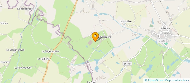 localisation de l'entreprise BOCAGE ENERGIE  LA FORET-SUR-SEVRE