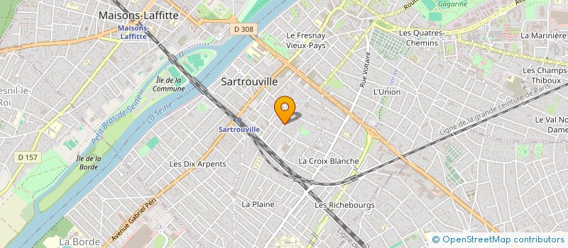 localisation de l'entreprise BOCAGE INVEST  SARTROUVILLE