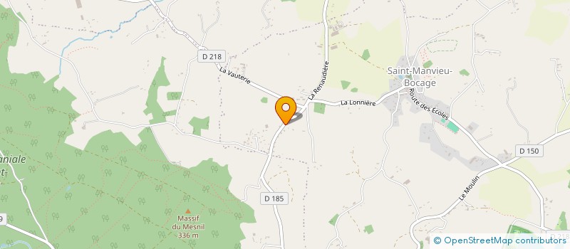 localisation de l'entreprise BOCAGE LOISIRS  NOUES DE SIENNE