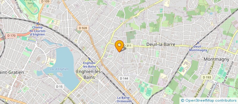 localisation de l'entreprise BOCAGE-MARCHAND MARCOVICI  MONTMORENCY