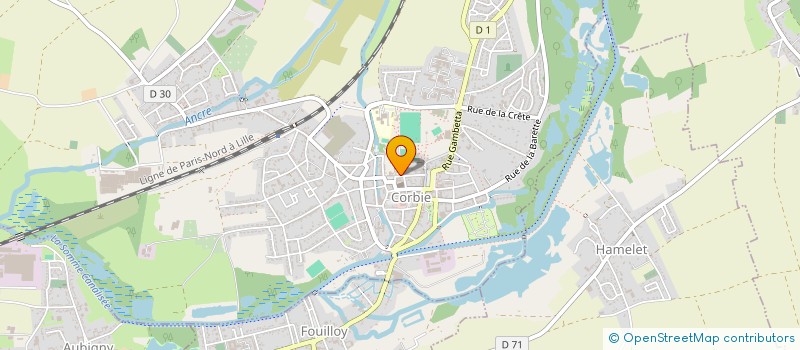 localisation de l'entreprise BOCAGE TROIS VALLEES à CORBIE