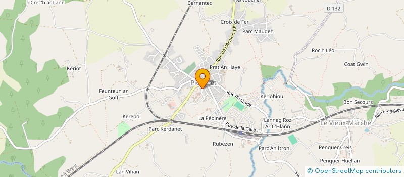 localisation de l'entreprise BOCAGENESE à PLOUARET