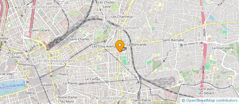 localisation de l'entreprise BOCAGES à MARSEILLE