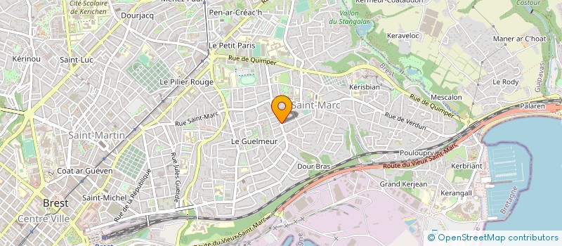 localisation de l'entreprise BOCAJE  BREST