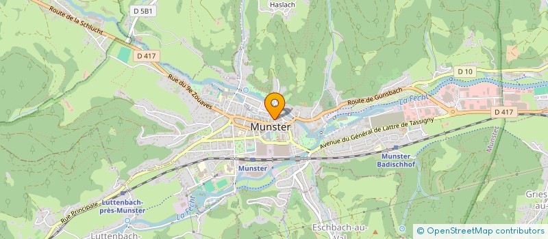 localisation de l'entreprise BOCAL ACTIF  MUNSTER