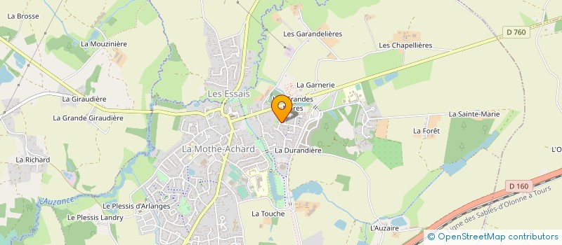 localisation de l'entreprise BOCALEMENT PROD à LES ACHARDS