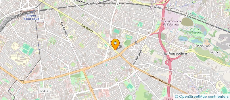 localisation de l'entreprise BOCALIE à ANGERS