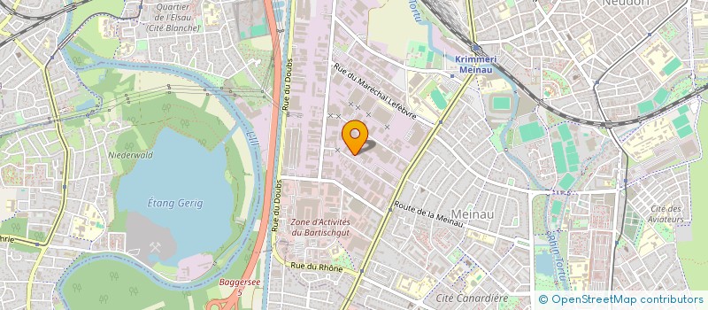 localisation de l'entreprise BOCALYS à STRASBOURG