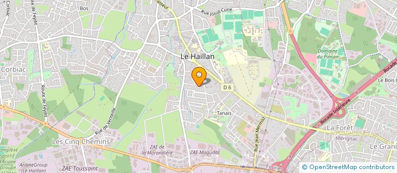 localisation de l'entreprise BOCAMELIA  LE HAILLAN