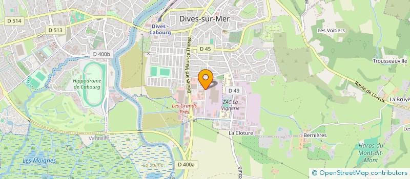 localisation de l'entreprise BOCAN VAP  DIVES-SUR-MER