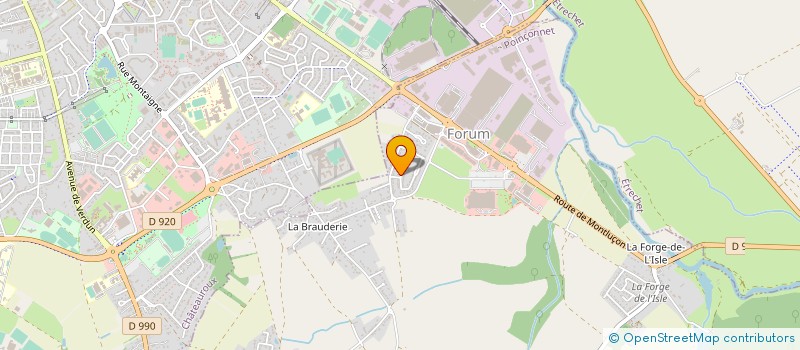 localisation de l'entreprise BOCARRO à LE POINCONNET