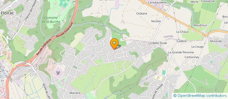 localisation de l'entreprise BOCATHEVA  BOULIAC