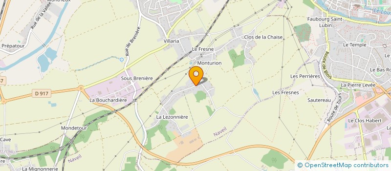 localisation de l'entreprise BOCCADOR TOURS  NAVEIL