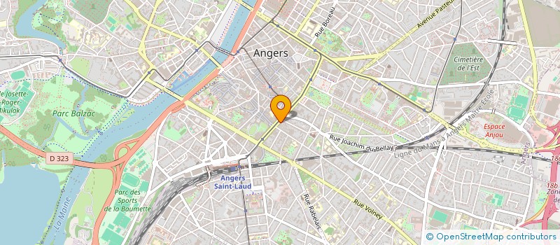 localisation de l'entreprise BOCEVA IMMO à ANGERS