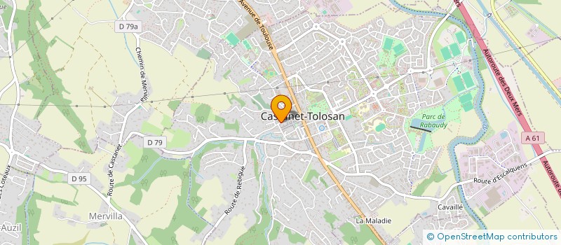 localisation de l'entreprise BOCHA à CASTANET-TOLOSAN