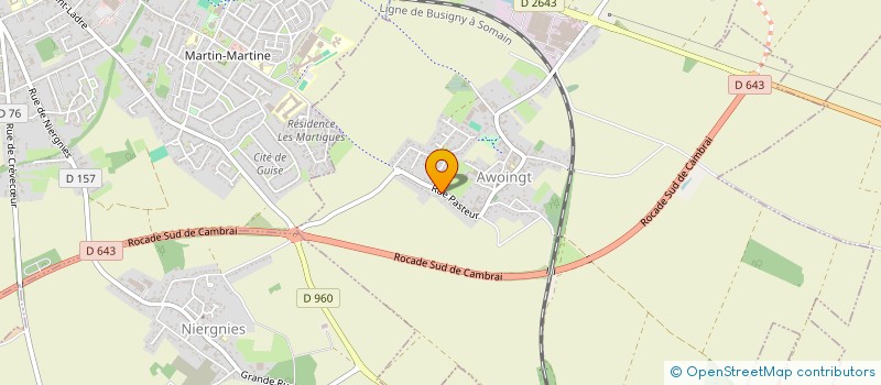 localisation de l'entreprise BOCHAR à AWOINGT