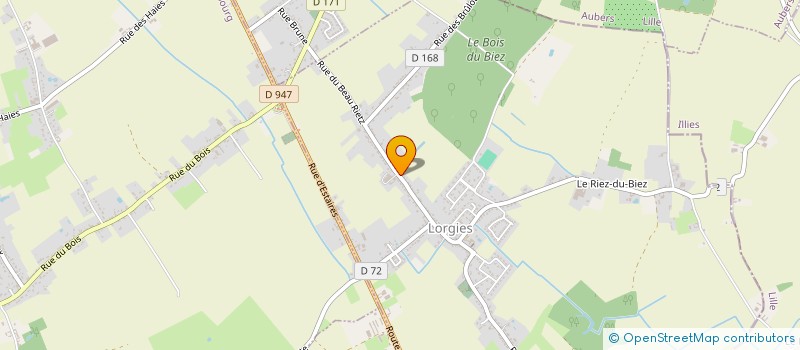 localisation de l'entreprise BOCHARD  LORGIES