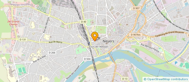 localisation de l'entreprise BOCHEN à NEVERS