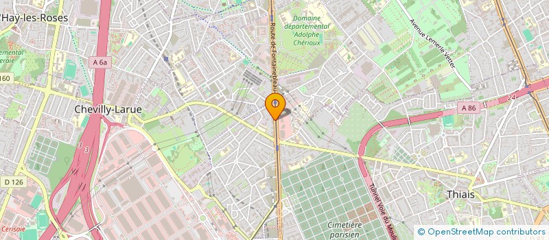 localisation de l'entreprise BOCHER-PLANCY  CHEVILLY-LARUE