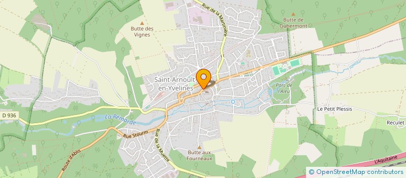 localisation de l'entreprise BOCHET COPIN  SAINT-ARNOULT-EN-YVELINES