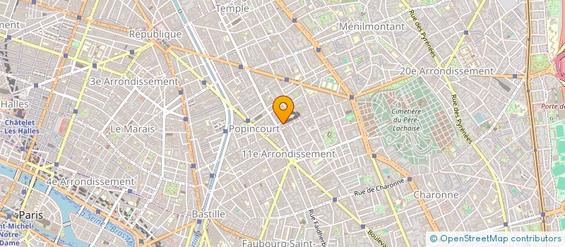 localisation de l'entreprise BOCHICA  PARIS