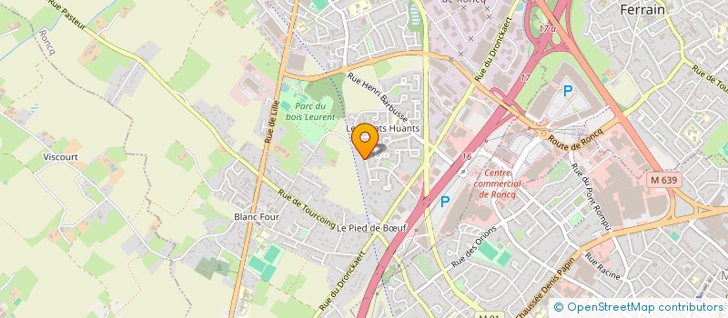 localisation de l'entreprise BOCHU B ET JURY JC à RONCQ