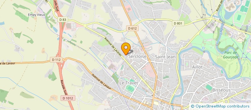 localisation de l'entreprise BOCIM  CASTRES