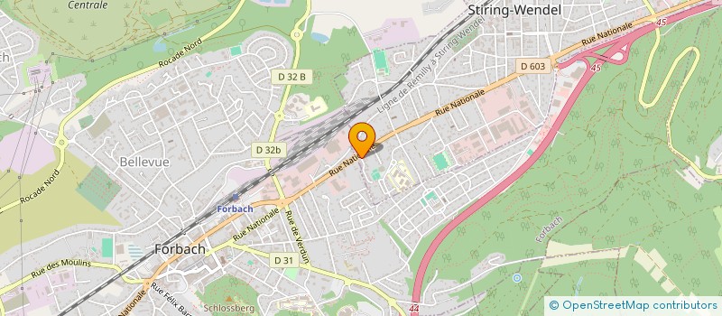 localisation de l'entreprise BOCK EXPERTISE COMPTABLE  METZ