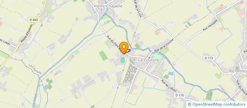 localisation de l'entreprise BOCKSTAEL  LA COUTURE