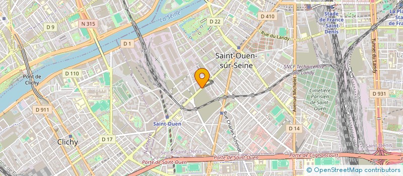 localisation de l'entreprise BOCLINIC GROUPE à SAINT-OUEN-SUR-SEINE