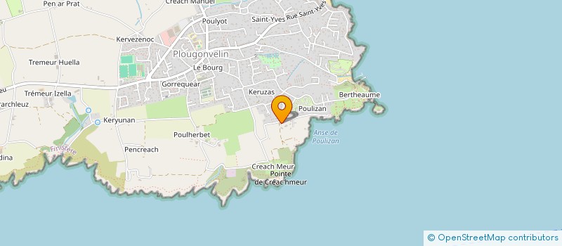 localisation de l'entreprise BOCO 29  PLOUGONVELIN
