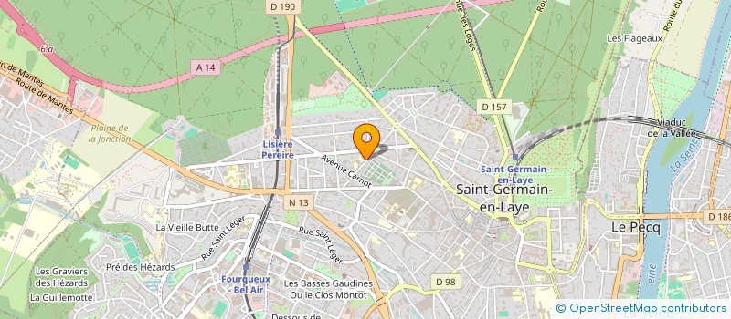 localisation de l'entreprise BOCO  SAINT-GERMAIN-EN-LAYE