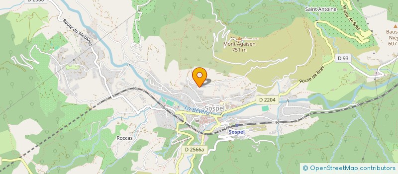 localisation de l'entreprise BOCO  SOSPEL