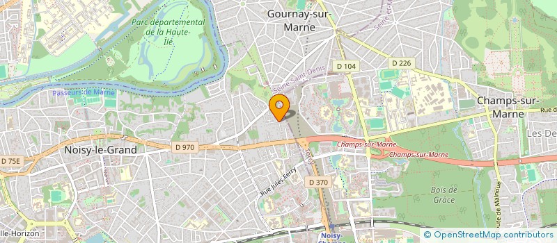 localisation de l'entreprise BOCOFF INC  NOISY-LE-GRAND