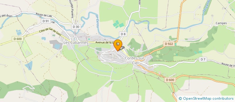 localisation de l'entreprise BOCONSULT  BOUSSAC