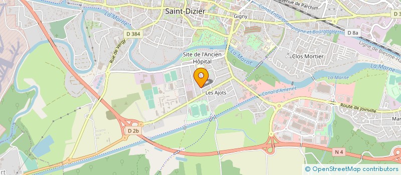 localisation de l'entreprise BOCOVIL à SAINT-DIZIER