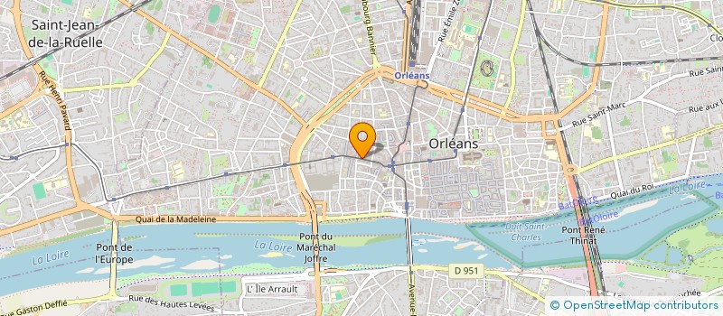 localisation de l'entreprise BOCQ & DUON  ORLEANS