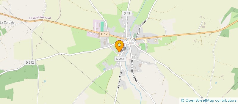 localisation de l'entreprise BOCQUENCEY à LA FERTE-EN-OUCHE