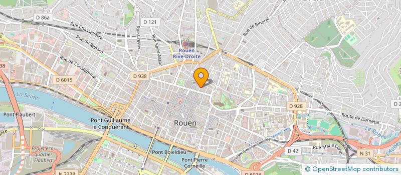 localisation de l'entreprise BOCQUET CONSEIL ET CIE à ROUEN