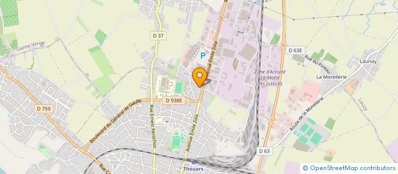 localisation de l'entreprise BOCQUET JACOB  SAINTE-VERGE