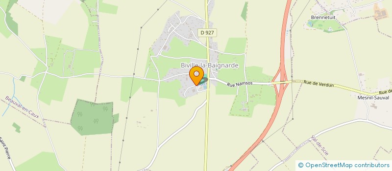 localisation de l'entreprise BOCQUET PERE & FILS IMMOBILIER  BIVILLE-LA-BAIGNARDE