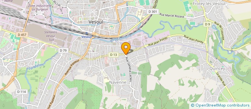 localisation de l'entreprise BOCQUILLION DISTRIBUTION  NAVENNE